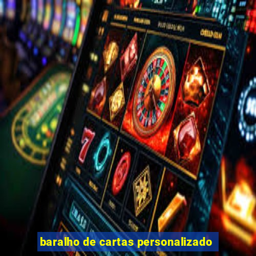 baralho de cartas personalizado